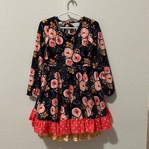 Only little once cotton fit and flare dress size 5